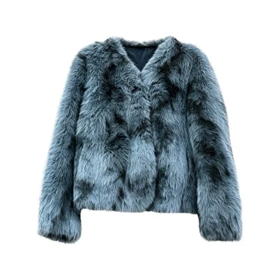 Abric de pell sintètica ombre